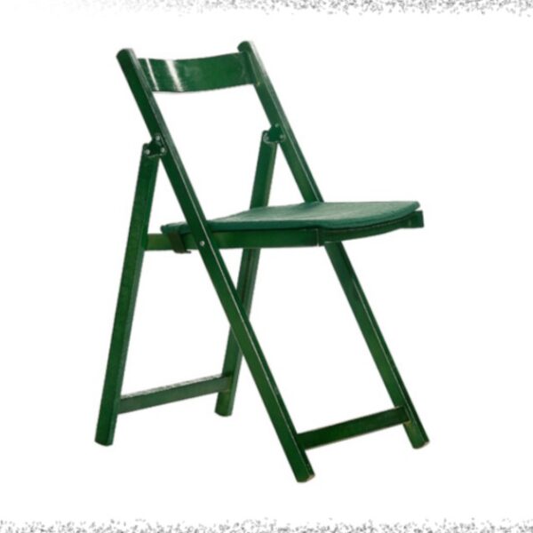 5935 Plegable verde con cojín