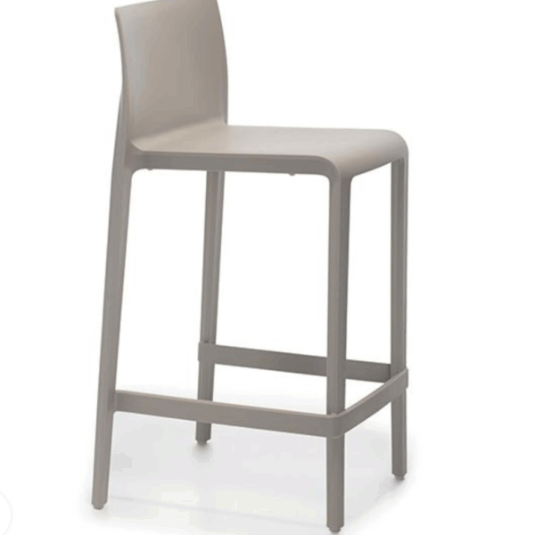 8567 Taburete volt negro gris