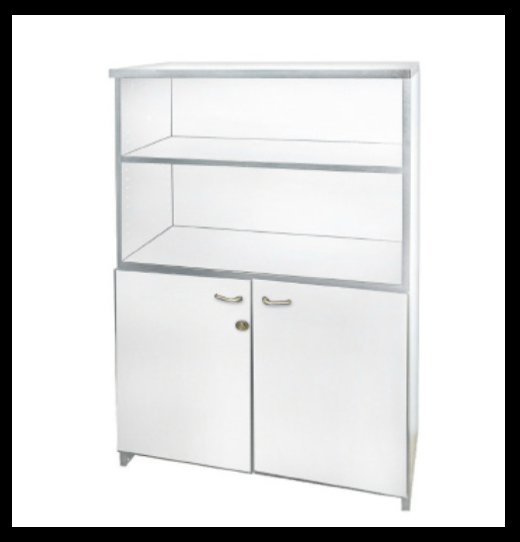 8642 Armario alto blanco