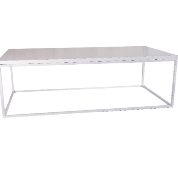 8692 Luca rectangular en blanco